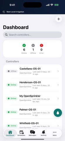 Next Level Irrigation App Store screenshot 1