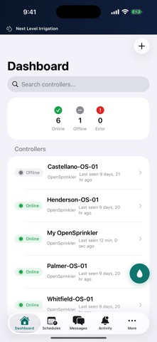 Next Level Irrigation App Store screenshot 2