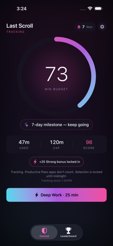 Last Scroll App Store screenshot 1