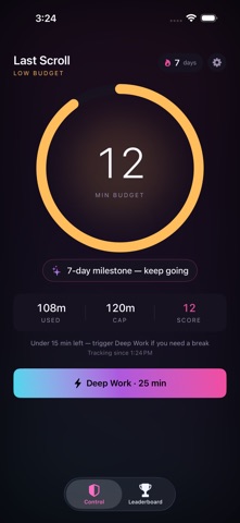 Last Scroll App Store screenshot 2